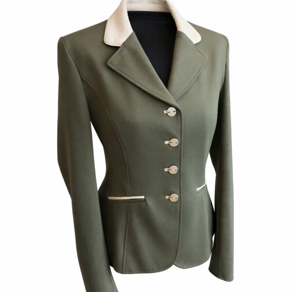 Navy & Tan groen rijjasje demo sale